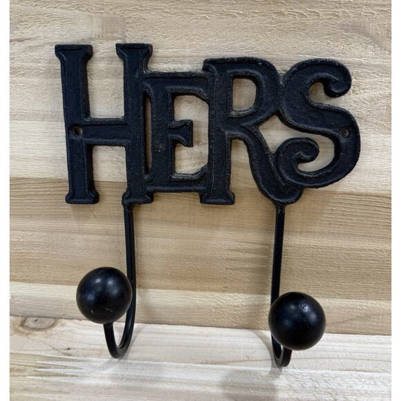Unbranded Other - HERS Cast Iron Wall Clothes Hook